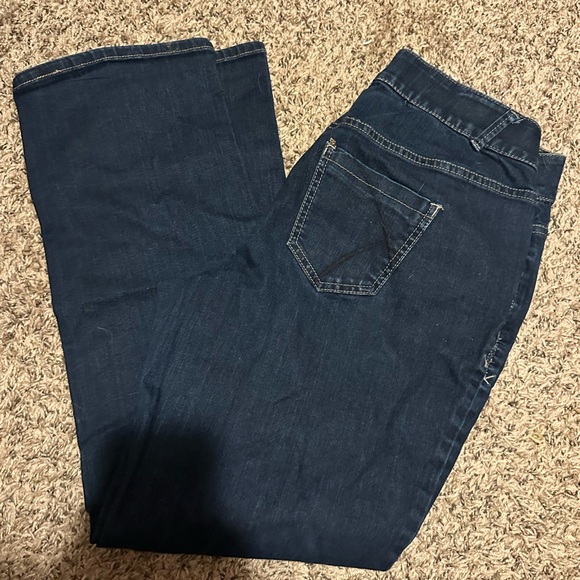Lane Bryant Dark Blue Flare Jeans (C116) - Picture 2 of 4
